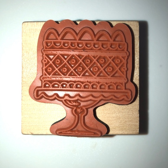 STUDIO 18 Birthday Cake Rubber Stamp Set of 2 RARE, NEW! - Picture 16 of 16